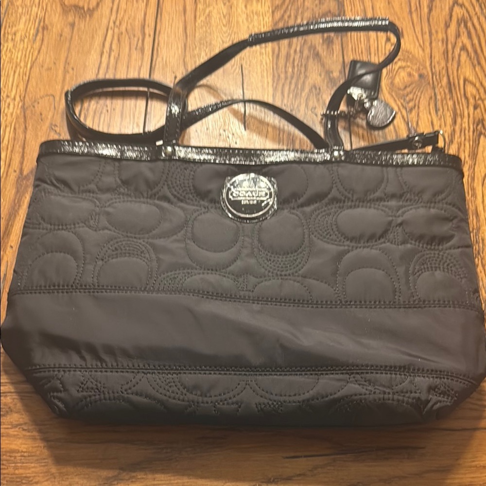 Coach Black Quilted Women's Bag